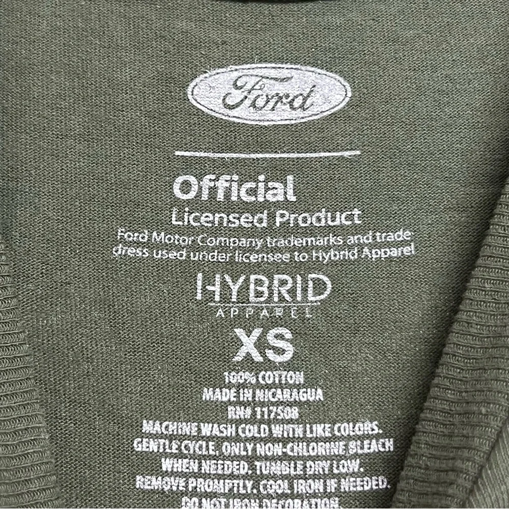 NWT Ford Bronco Relaxed Dark Green Tee Short Sleeve Shirt XS‎ Unisex - Picture 7 of 7